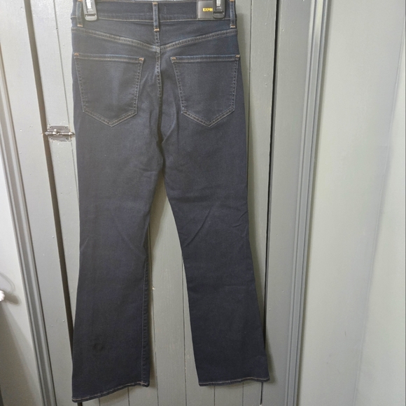 Express High Rise Boot Cut Stretch Jeans - Picture 2 of 5